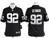 Nike Oakland Raiders #92 Richard Seymour Game Black Jerseys,baseball caps,new era cap wholesale,wholesale hats