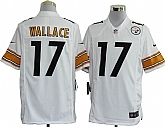 Nike Pittsburgh Steelers #17 Mike Wallace Game White Jerseys,baseball caps,new era cap wholesale,wholesale hats