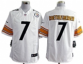 Nike Pittsburgh Steelers #7 Ben Roethlisberger Game White Jerseys,baseball caps,new era cap wholesale,wholesale hats