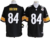 Nike Pittsburgh Steelers #84 Antonio Brown Game Black Jerseys,baseball caps,new era cap wholesale,wholesale hats
