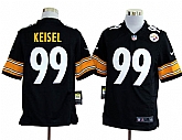 Nike Pittsburgh Steelers #99 Brett Keisel Game Black Jerseys,baseball caps,new era cap wholesale,wholesale hats