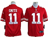 Nike San Francisco 49ers #11 Alex Smith Game Red Jerseys,baseball caps,new era cap wholesale,wholesale hats