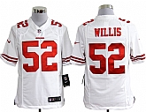 Nike San Francisco 49ers #52 Patrick Willis Game White Jerseys,baseball caps,new era cap wholesale,wholesale hats