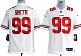 Nike San Francisco 49ers #99 Aldon Smith Game White Jerseys,baseball caps,new era cap wholesale,wholesale hats