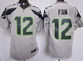 Nike Seattle Seahawks #12 Fan Silvery Game Jerseys,baseball caps,new era cap wholesale,wholesale hats
