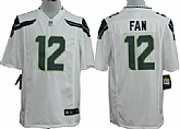 Nike Seattle Seahawks #12 Fan White Game Jerseys,baseball caps,new era cap wholesale,wholesale hats