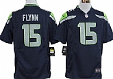 Nike Seattle Seahawks #15 Matt Flynn Navy Blue Game Jerseys,baseball caps,new era cap wholesale,wholesale hats