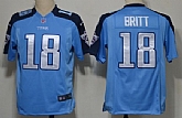 Nike Tennessee Titans #18 Kenny Britt Light Blue Game Jerseys,baseball caps,new era cap wholesale,wholesale hats