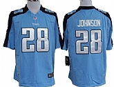 Nike Tennessee Titans #28 Chris Johnson Light Blue Game Jerseys,baseball caps,new era cap wholesale,wholesale hats