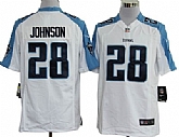 Nike Tennessee Titans #28 Chris Johnson White Game Jerseys,baseball caps,new era cap wholesale,wholesale hats