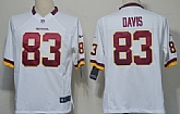 Nike Washington Redskins #83 Fred Davis White Game Jerseys,baseball caps,new era cap wholesale,wholesale hats