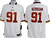 Nike Washington Redskins #91 Ryan Kerrigan Game White Jerseys,baseball caps,new era cap wholesale,wholesale hats