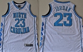 North Carolina Tar Heels #23 Michael Jordan White Swingman Jerseys,baseball caps,new era cap wholesale,wholesale hats