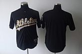 Oakland Athletics Blank black Jerseys,baseball caps,new era cap wholesale,wholesale hats