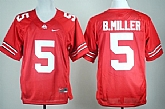 Ohio State Buckeyes #5 Baxton Miller Red College Jerseys,baseball caps,new era cap wholesale,wholesale hats