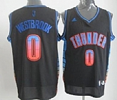 Oklahoma City Thunder #0 Russell Westbrook 2012 Vibe Revolution 30 Swingman Black Jerseys,baseball caps,new era cap wholesale,wholesale hats