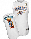 Oklahoma City Thunder #0 Russell Westbrook Revolution 30 Swingman 2012 Champions White Jerseys,baseball caps,new era cap wholesale,wholesale hats