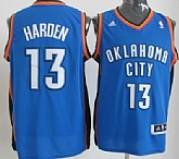 Oklahoma City Thunder #13 James Harden Revolution 30 Swingman Blue Jerseys,baseball caps,new era cap wholesale,wholesale hats