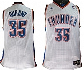 Oklahoma City Thunder #35 Kevin Durant White Swingman Jerseys,baseball caps,new era cap wholesale,wholesale hats