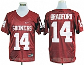 Oklahoma Sooners #14 Bradford Red NCAA Jerseys,baseball caps,new era cap wholesale,wholesale hats