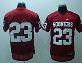 Oklahoma Sooners #23 Red NCAA Jerseys,baseball caps,new era cap wholesale,wholesale hats