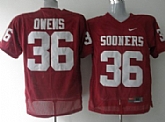 Oklahoma Sooners #36 Owens Red NCAA Jerseys,baseball caps,new era cap wholesale,wholesale hats
