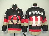 Ottawa Senators #11 Alfedsson black Jerseys,baseball caps,new era cap wholesale,wholesale hats