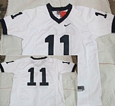 Penn State Nittany Lions #11 White NCAA Jerseys,baseball caps,new era cap wholesale,wholesale hats