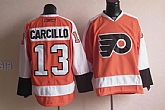 Philadelphia Flyers #13 carcillo orange Jerseys,baseball caps,new era cap wholesale,wholesale hats