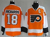Philadelphia Flyers #18 Mike Richards Oranger Third Jerseys,baseball caps,new era cap wholesale,wholesale hats