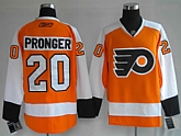 Philadelphia Flyers #20 Chris Pronger orange Jerseys,baseball caps,new era cap wholesale,wholesale hats