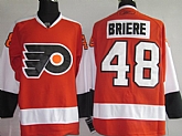 Philadelphia Flyers #48 Briere orange Jerseys,baseball caps,new era cap wholesale,wholesale hats