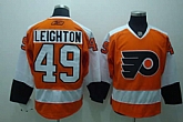 Philadelphia Flyers #49 Leighton orange Jerseys,baseball caps,new era cap wholesale,wholesale hats