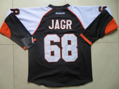 Philadelphia Flyers #68 Jagr Black Reebok Jerseys