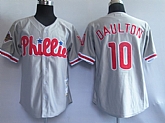 Philadelphia Phillies #10 Daulton Grey Jerseys,baseball caps,new era cap wholesale,wholesale hats