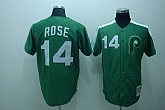 Philadelphia Phillies #14 Rose m&n green Jerseys,baseball caps,new era cap wholesale,wholesale hats