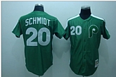 Philadelphia Phillies #20 Mike Schmidt green Jerseys,baseball caps,new era cap wholesale,wholesale hats