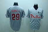 Philadelphia Phillies #29 Raul Ibanez grey Jerseys,baseball caps,new era cap wholesale,wholesale hats