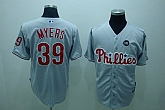 Philadelphia Phillies #39 Brett Myers grey Jerseys,baseball caps,new era cap wholesale,wholesale hats