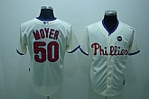 Philadelphia Phillies #50 Jamie Moyer grey Jersey,baseball caps,new era cap wholesale,wholesale hats