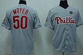 Philadelphia Phillies #50 Jamie Moyer grey Jerseys,baseball caps,new era cap wholesale,wholesale hats