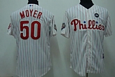 Philadelphia Phillies #50 Jamie Moyer white Jerseys,baseball caps,new era cap wholesale,wholesale hats