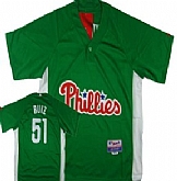 Philadelphia Phillies #51 Ruiz Green Jerseys,baseball caps,new era cap wholesale,wholesale hats