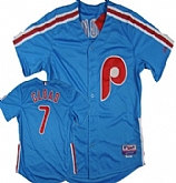 Philadelphia Phillies #7 Gload 2011 Civil Rights Light Blue Jerseys,baseball caps,new era cap wholesale,wholesale hats