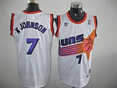 Phoenix Suns #7 K Johnson White Jerseys,baseball caps,new era cap wholesale,wholesale hats