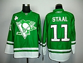 Pittsburgh Penguins #11 Jordan Staal Green Jerseys,baseball caps,new era cap wholesale,wholesale hats