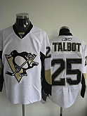 Pittsburgh Penguins #25 Talbot white Jerseys,baseball caps,new era cap wholesale,wholesale hats
