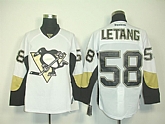 Pittsburgh Penguins #58 Letang White Jerseys,baseball caps,new era cap wholesale,wholesale hats