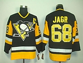 Pittsburgh Penguins #68 JAROMIR JAGR Black Jerseys,baseball caps,new era cap wholesale,wholesale hats