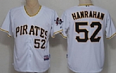 Pittsburgh Pirates #52 Joel Hanrahan White Jerseys,baseball caps,new era cap wholesale,wholesale hats